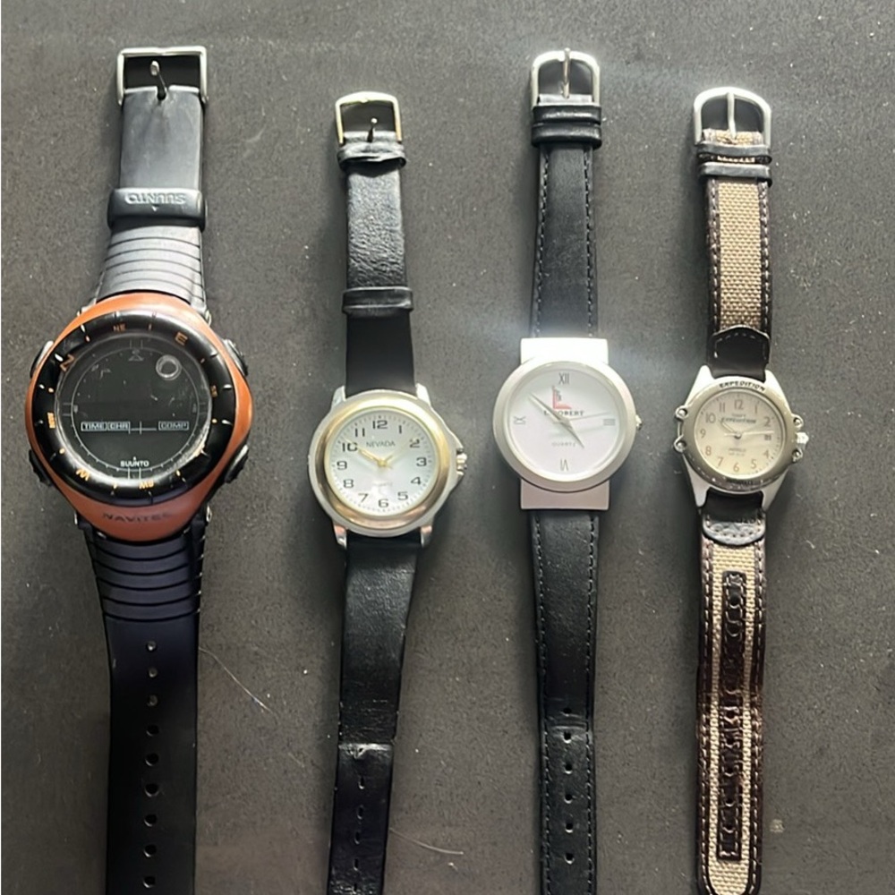 Suunto Black and Orange Smartwatch